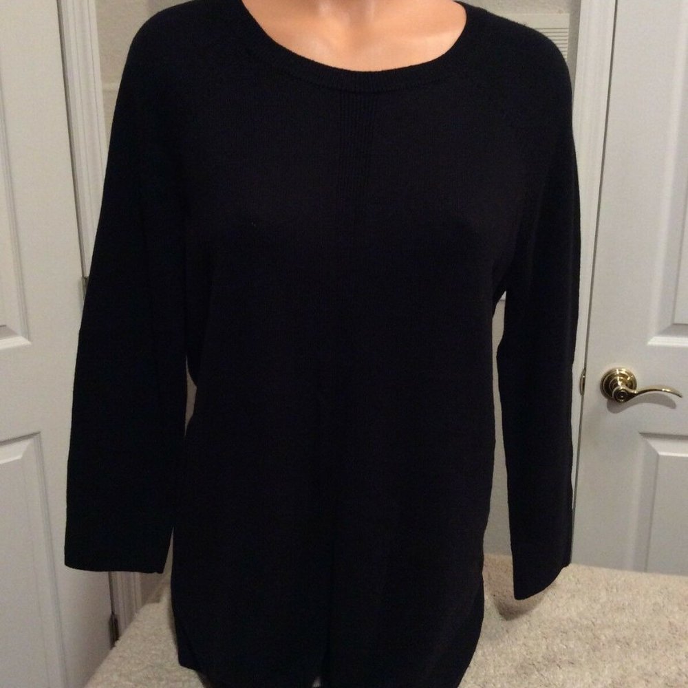 Loft Ann Taylor Black Sweater - Picture 2 of 5